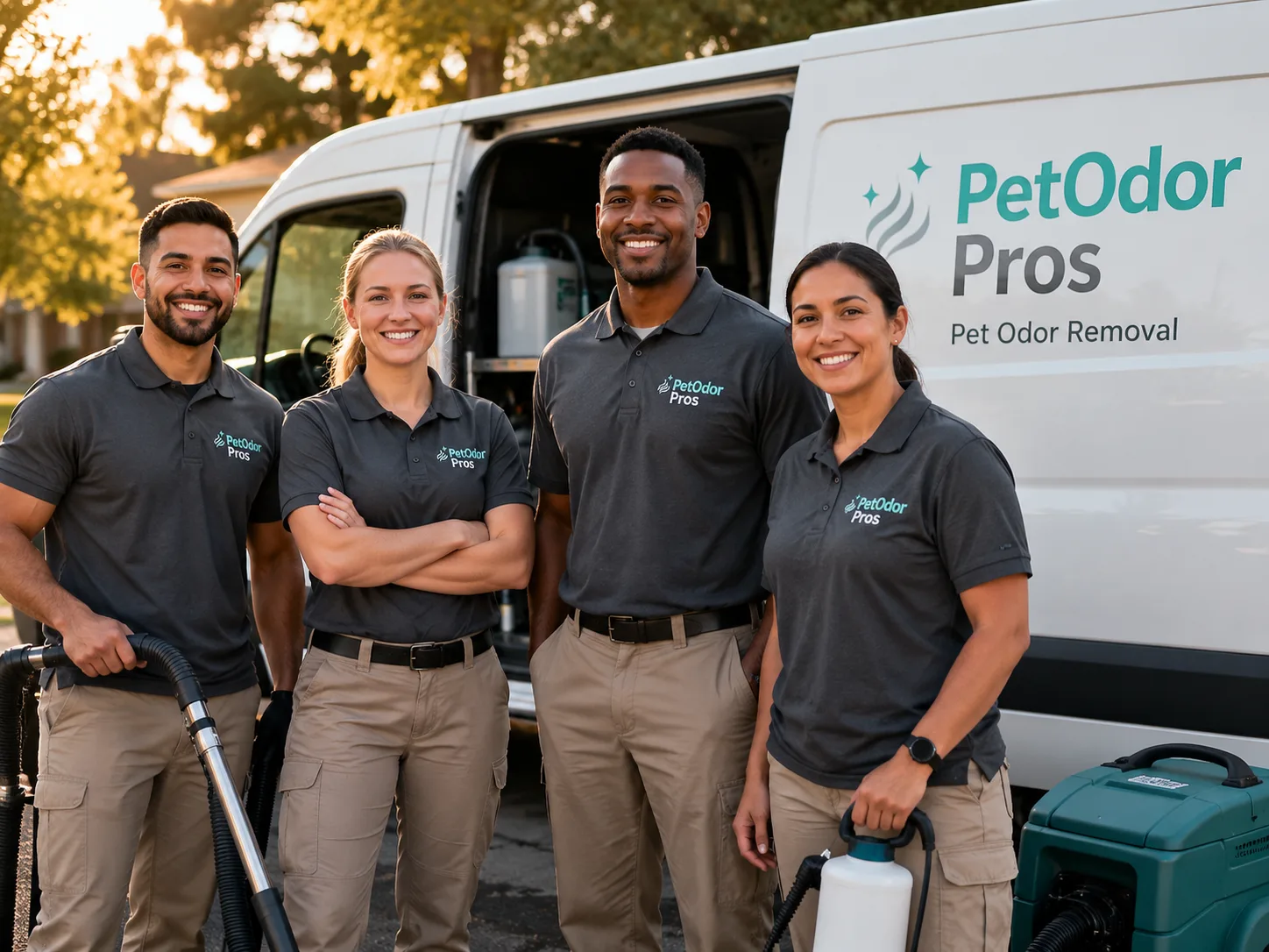 Pet Odor Removal team serving Flora, IN